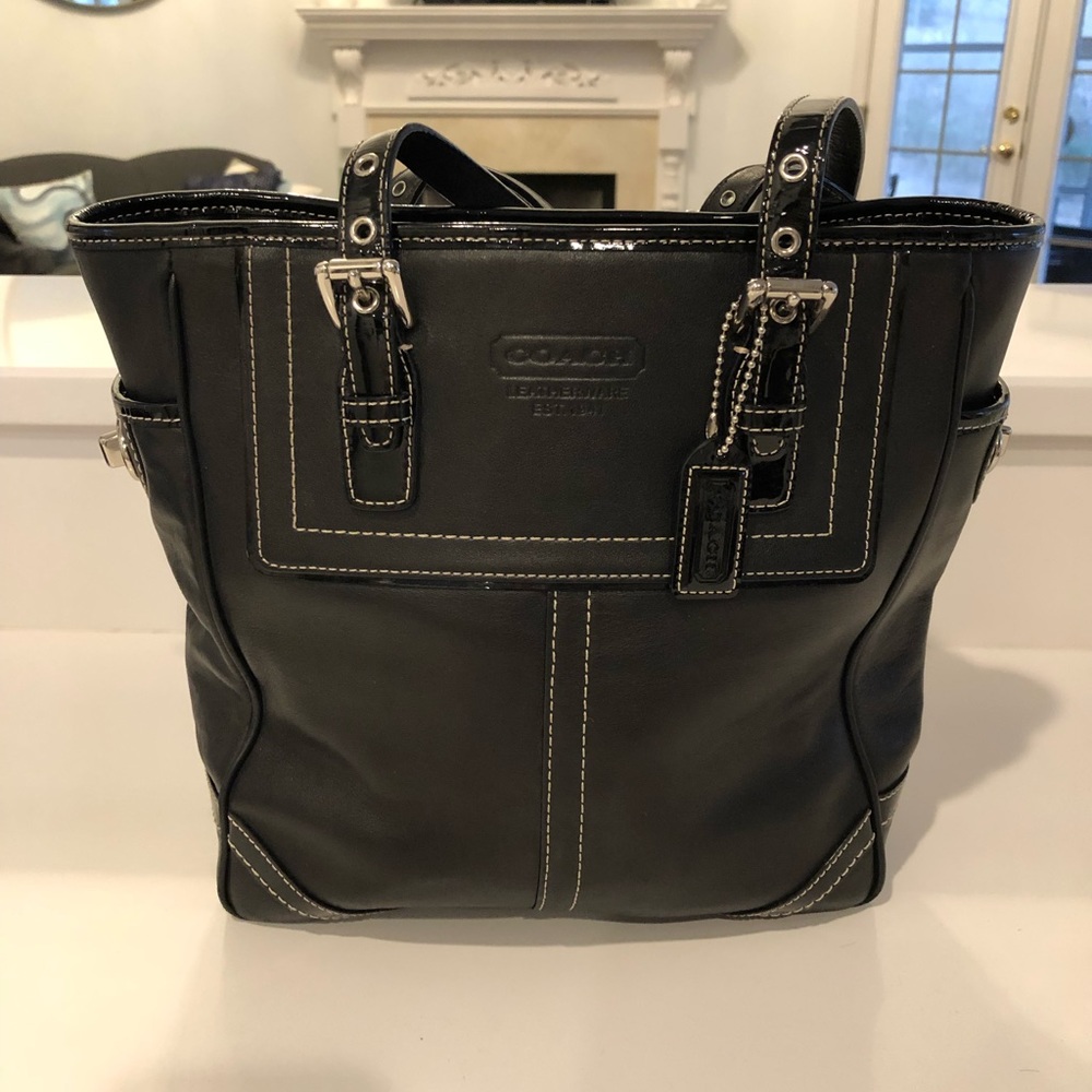 Coach Purse,wallet ,wristlet,makeup pouch! Leather